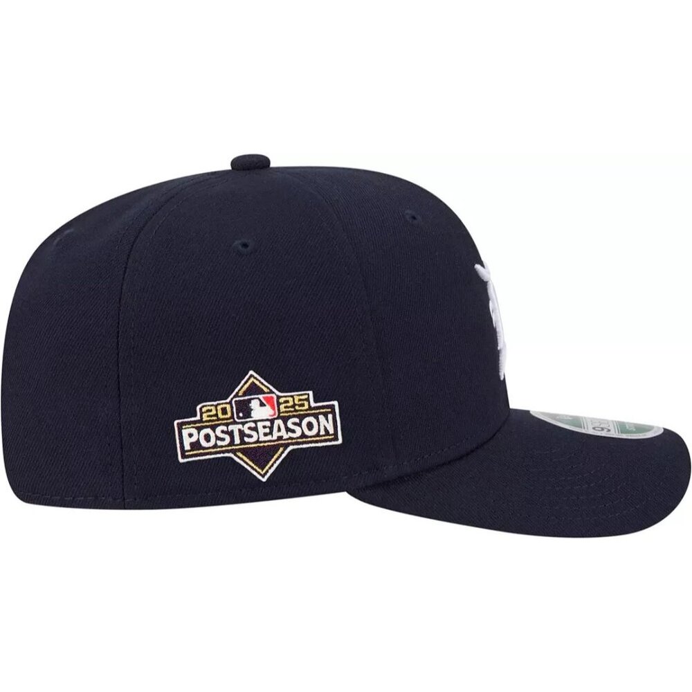 NEW Detroit Tigers New Era 2025 Postseason 9SEVENTY Stretch Snapback Hat Navy - Picture 2 of 7
